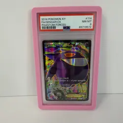 Pokemon TCG 2014 XY Phantom Forces Gengar EX 114/119 Holo Full Art PSA 8 - Image 3