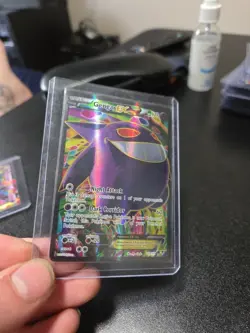 Pokemon TCG Gengar-EX Phantom Forces 114/119 Holo Full Art - Image 1