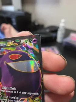Pokemon TCG Gengar-EX Phantom Forces 114/119 Holo Full Art - Image 4