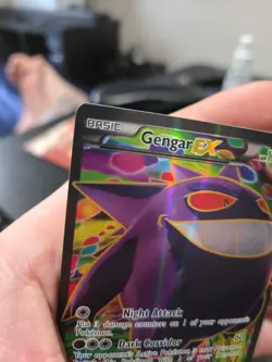 Pokemon TCG Gengar-EX Phantom Forces 114/119 Holo Full Art - Image 3