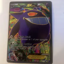Pokemon TCG Gengar-EX Phantom Forces 114/119 Holo Full Art - Image 1