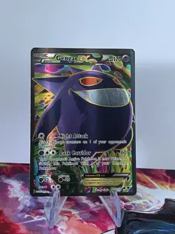 Pokemon TCG Gengar-EX Phantom Forces 114/119 Holo Full Art - Image 1