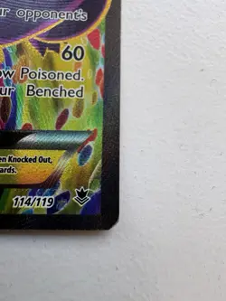 Pokemon TCG Gengar-EX Phantom Forces 114/119 Holo Full Art Ultra Rare - Image 3