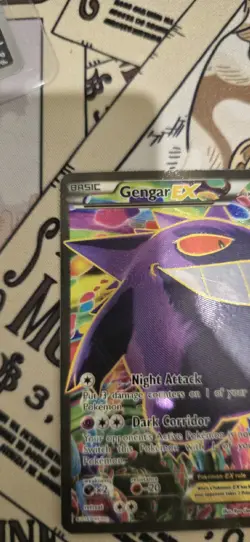 Pokemon TCG Gengar-EX Phantom Forces 114/119 Holo Full Art Ultra Rare - Image 3
