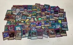Yu-Gi-Oh Card Lot Mixed Rare Holo Super Ultra Rare 100 Cards Bundle See Photos - Image 1