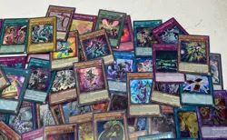 Yu-Gi-Oh Card Lot Mixed Rare Holo Super Ultra Rare 100 Cards Bundle See Photos - Image 3
