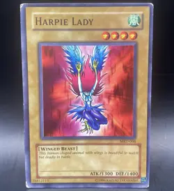 Harpie Lady MRD-008 Unlimited Original Art Yu-Gi-Oh! HP - Image 1