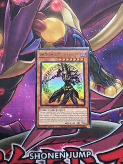 1X DARK MAGICIAN THE MAGICIAN OF BLACK MAGIC ULTRA RARE INFO-EN006 YUGIOH! NM - Image 1