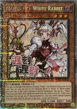x1 Maliss P White Rabbit - RA05-EN136 - Starlight Rare - 1st Edition Yu-Gi-Oh! M - Image 1