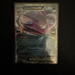 Team Rocket's Crobat ex 122/182 Pokemon Play! Prize Pack Play Stamp Series 8 TCG - Image 1