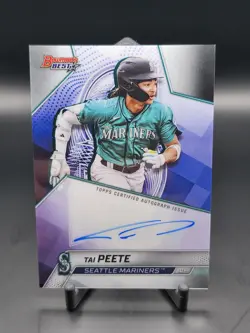 Topps 2025 Bowman's Best Best of 2025 Autographs Tai Peete Auto #B25-TP - Image 1