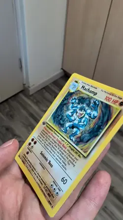 Pokemon TCG Machamp Base Set 8/102 Holo 1st Edition Holo Rare - Image 2