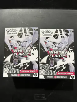 Pokemon TCG Scarlet & Violet White Flare Booster Bundle New Sealed (set Of 2) - Image 1