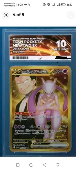 Pokemon TCG Graded Card Bundle Ace X 2 & CGC X 1 Gem Mint 10 - Image 2