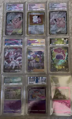 ✨💞 Pokemon Card TCG Ace Gem Mint 10 Graded Slab Bundle 💞✨ - Image 1