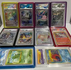 Pokemon TCG Graded Card Bundle X10 Slabs PSA 10,ACE 10,CGC 10 READ DESCRIPTION - Image 1