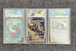 Pokemon TCG Graded Ace 10/9!Slabs Bundle Snorlax, Latias & Urshifu - Image 1