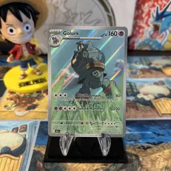 The Pokemon Company English Pokemon TCG Black Bolt Golurk 123/086 IR Holo 160 HP - Image 1
