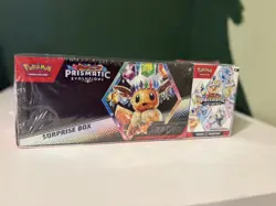 Pokemon TCG Prismatic Evolutions Surprise Box & Booster Sam's Club Bundle - Image 1