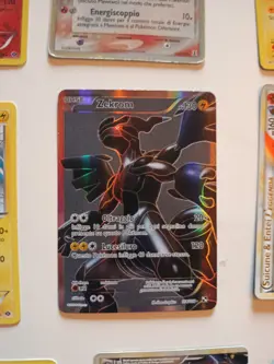 Carta Pokemon Zekrom 114/114 - Full Art Nero E Bianco Ita - Image 1