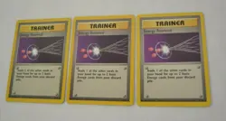 1999 POKEMON TRAINERS ENERGY RETRIEVAL 81/102 LOT OF THREE CARDS - Image 2