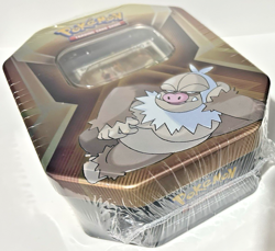 Pokemon TCG Triple Whammy Collector Tin SLAKING New/Sealed - 3 Rare Packs inside - Image 3