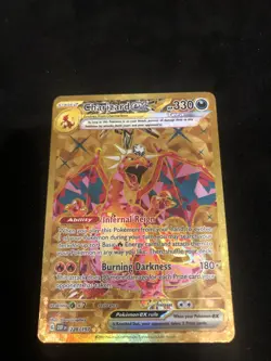 Pokemon TCG Charizard EX Obsidian Flames Card 228/197 Near Mint - Image 1