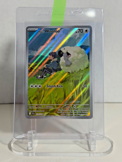 Pokemon Hop's Wooloo Illustration Rare Sv09 Journey Together Holo 170/159 70HP - Image 1