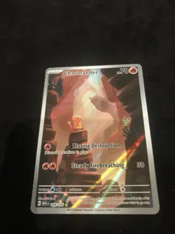 Pokemon TCG Charmander 168/165 SV 151 Illustration Rare Holo English 2023 - Image 2