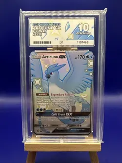 Pokemon Articuno GX SV54/SV94 Shiny Vault ACE 10 GEM MINT Perfect Subgrades - Image 1