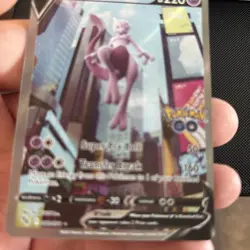 Mewtwo V (Alternate Full Art) 072/078 Pokemon GO Holo - Image 2