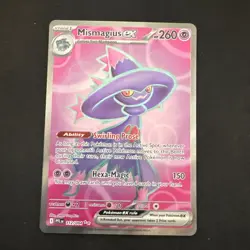 Mismagius ex Full Art 112/094 - NM Phantasmal Flames Pokemon Card - Image 1