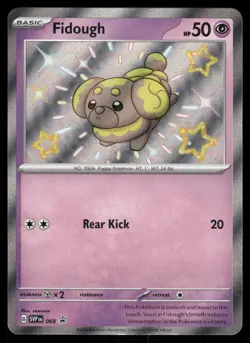 Fidough 069 Holo Promo Scarlet & Violet Promo Pokemon Near Mint - Image 1