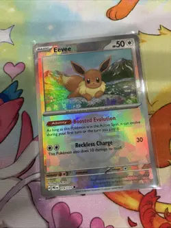 Pokemon TCG Eevee Prismatic Evolutions Masterball - Image 1