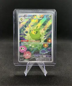 Swadloon 088/086 Stage 1 - White Flare Illustration Rare Pokemon Card - Image 1