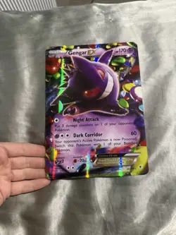 Pokemon Gengar EX Promo Card #34/119 Holo 2014 XY JUMBO Card - Image 1