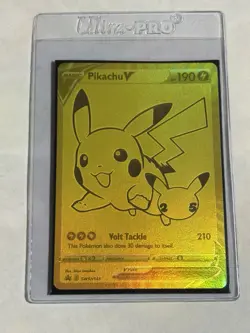 Pokemon Pikachu v Promo TCG Celebrations Card SWSH145 - Image 1