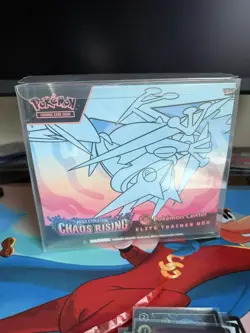 Pokemon TCG Chaos Rising Pokemon Center ETB! Brand New With Protector - Image 1
