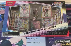 Pokemon TCG Prismatic Evolutions Premium Figure Collection Factory Sealed - Image 1