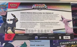 Pokemon TCG Prismatic Evolutions Premium Figure Collection Factory Sealed - Image 2