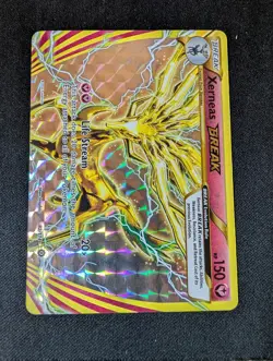 Pokemon TCG Xerneas BREAK 082/114 Steam Siege Rare BREAK NM - Image 1
