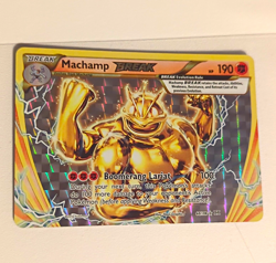 The Pokemon Company Pokemon TCG Machamp BREAK Evolutions Rare Holo 60/108 EN - Image 1