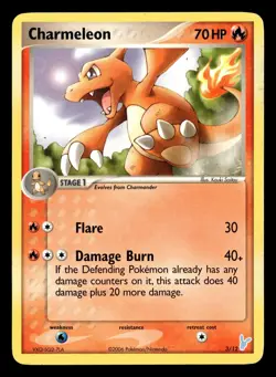 Charmeleon 3/12 Uncommon EX Trainer Kit 2 Minun Pokemon Card - Image 2