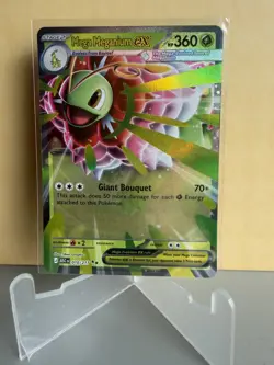 Mega Meganium ex 010/217 - Ultra Rare Holo - Ascended Heroes Pokemon Card NM - Image 1