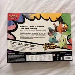 Pokemon TCG Ascended Heroes First Partners Deluxe Pin Collection New & Sealed - Image 2