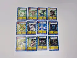 2000 Digimon The Movie Complete Promo Card Set Bandai 12 Cards - Image 1