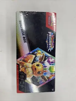POKEMON Prismatic Evolutions Surprise Box (Includes 4 Booster Packs) Sealed - Image 1