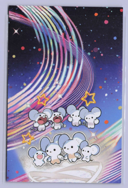 Pokemon Maushold #0925 Mini Tin Art Card and Sticker Set #1 - Image 1