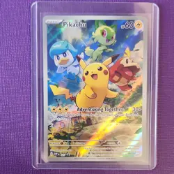 Pikachu 027 SVP Sv: Scarlet & Violet Promo Cards Holo Promo (English) - Image 2