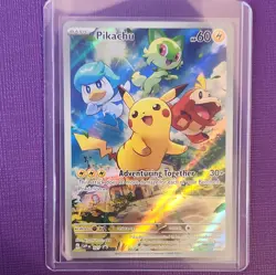 Pikachu 027 SVP Sv: Scarlet & Violet Promo Cards Holo Promo (English) - Image 3